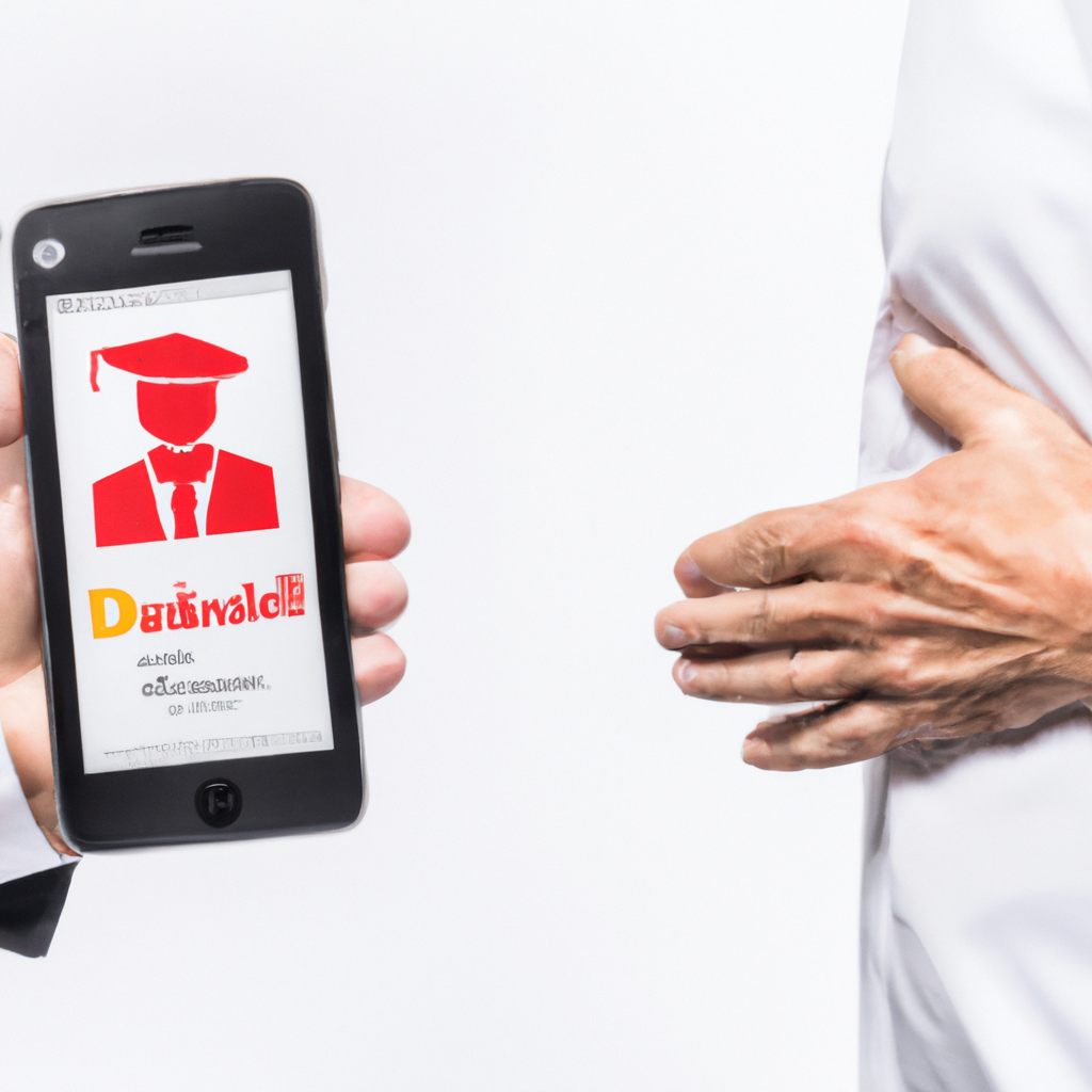 Un'azienda interagisce con il pubblico attraverso i social media.